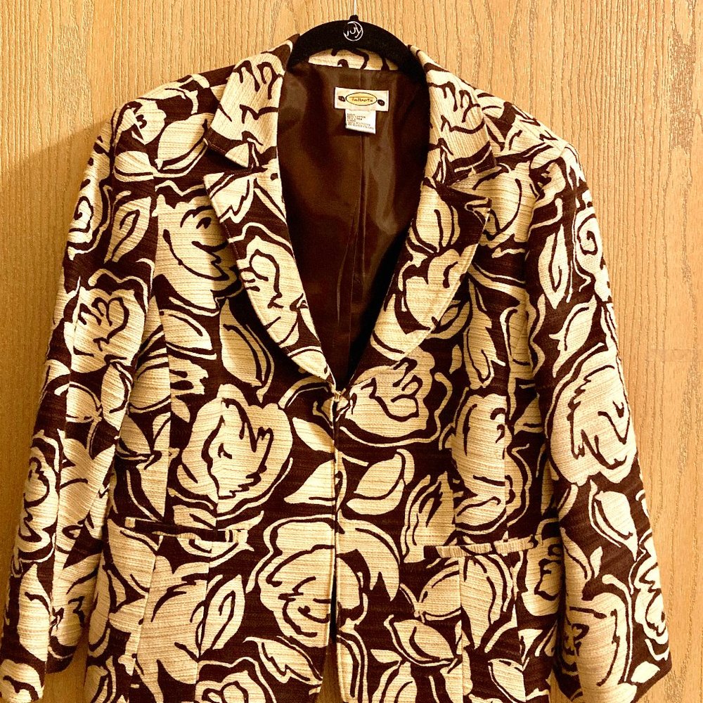 Talbot's Jacket and Linen Blouse.  Size 12   PRICE REDUCED!!